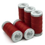 Нитки суперкрепкие Gutermann Extra Strong M782, 100м, 156 красный, 5 катушек
