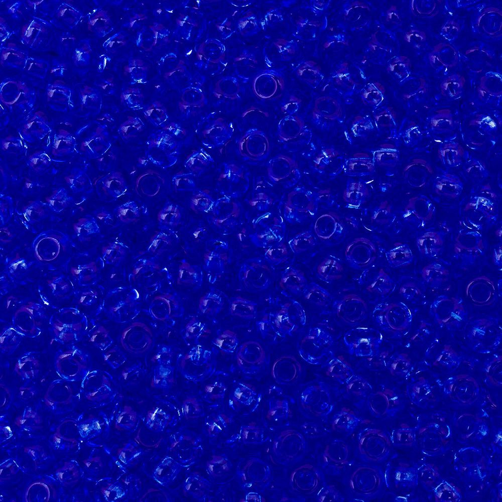 Бисер Preciosa прозрачный 10/0 (2.3 мм), круг.отв., 50г, (30030)