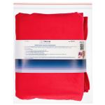 Микровелюр 312±5 г/м², 150х160±2 см, №021 красный, Gamma MCVN