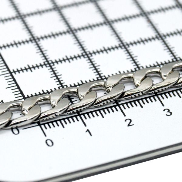 Цепь металл 8х11х5м, 10 м, никель