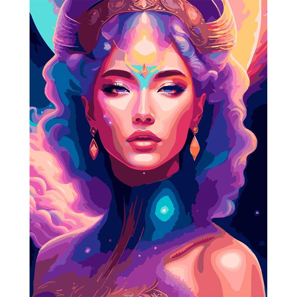 Картина по номерам Cristyle, Богиня Любви и Страсти, 40х50 см