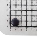 Часть кнопки Альфа (S-образная) ⌀15 мм (A-часть), 5/15 05 BRASS, цв.черный, 100 шт, BIG