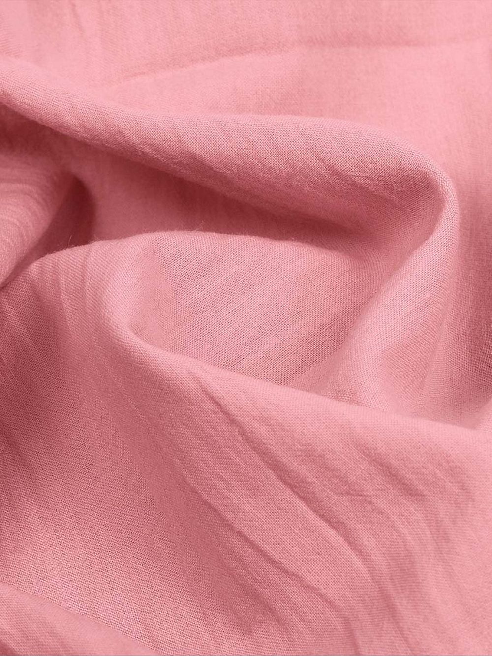 Хлопок крэш 90 г/м², 150 см / 5 метров, TBY.Caw.73.5, цв.ягодный