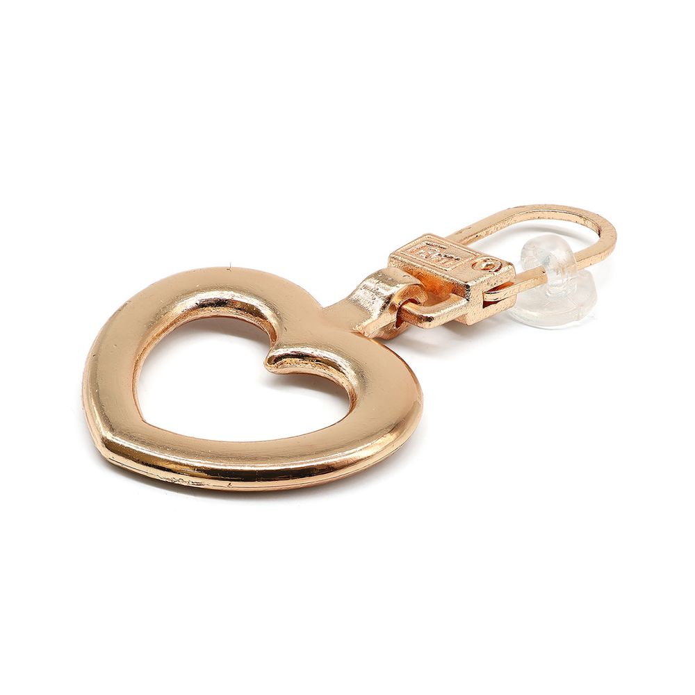 Пуллер для молнии 40х20мм Сердце цв.металл, золото, 1шт Prym, 482372