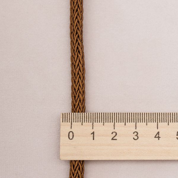 Шнур круглый п/э плетеный 6 мм / 25 метров, темно-коричневый, 3AR3286