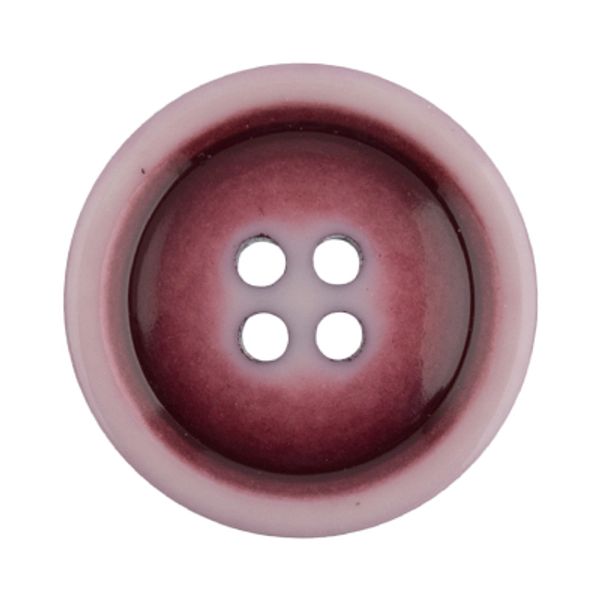 Пуговицы 4 прокола костюмные 15 мм, 24 шт, D254 т.бордовый, Gamma CRZ 0016