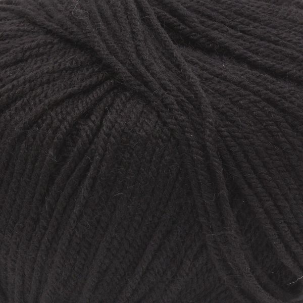 Пряжа Astra Premium (Астра Премиум) Амигуруми / уп.6 мот. по 50 г, 175 м, 003 черный