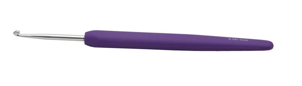 Крючок для вязания с эргономичной ручкой Knit Pro Waves ⌀3 мм, 30905