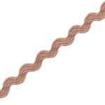 Тесьма вьюнчик, 3 мм, 30 метров (бежевый), 30 метров