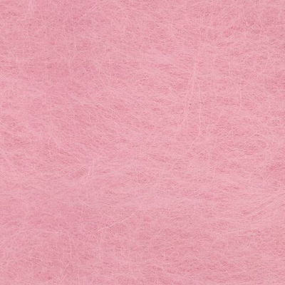 Шерсть для валяния Камтекс Кардочес п/тонкая 1х100 г (27-29 мкр), 055 св. розовый