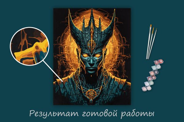 Картина по номерам Фрея PNB/PL-304, Великий Осирис, 50х40 см