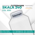 Нитки некрученые Gutermann Skala 240 (5000 метров), 1 кат. | _800 белый (Arta 001)