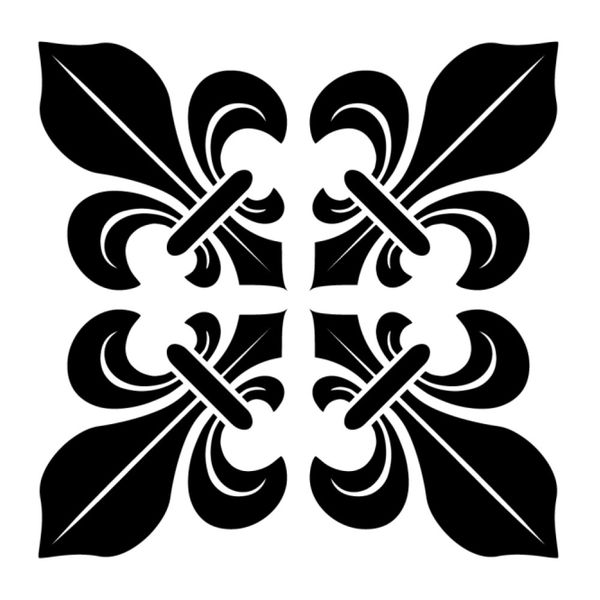 Текстурный лист Craft&Clay TSN, 36 элемент Королевская лилия