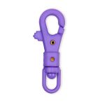 Карабин пластик 14 мм, 10 шт, №09 фиолетовый, Gamma GHB004