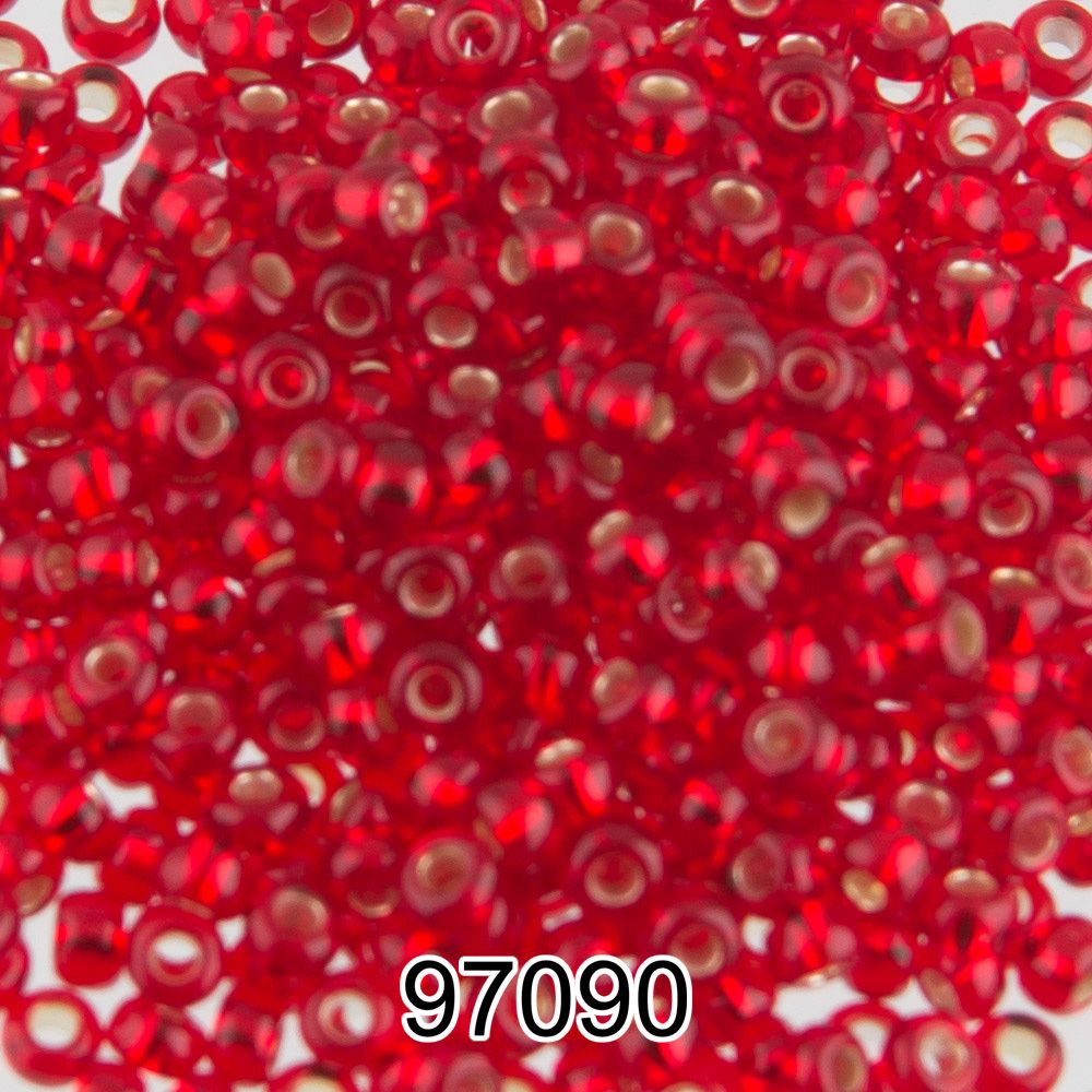 Бисер Preciosa 10/0 (2.3 мм), 500 г, 97090 (Ф157) гранат
