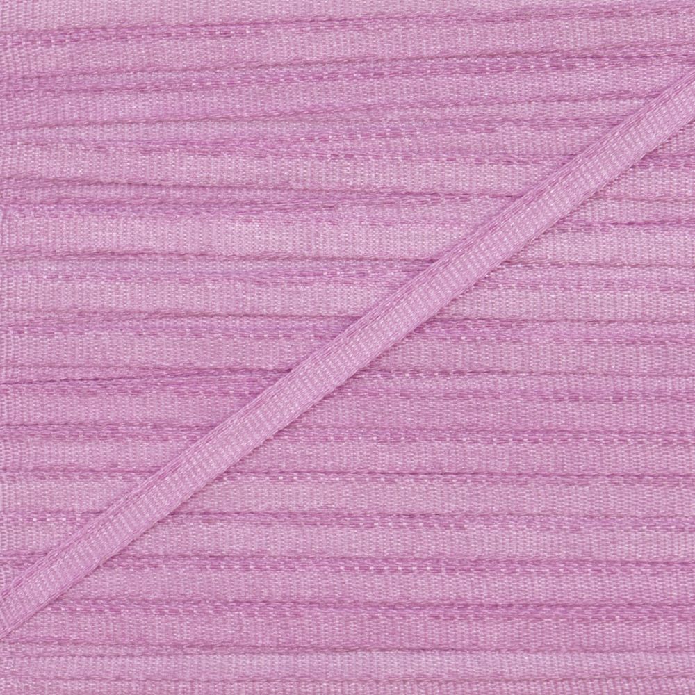 Лента (тесьма) шелковая 2.0 мм / 45.5±0.5 метров, №113 св.фиолетовый, Gamma SR-2