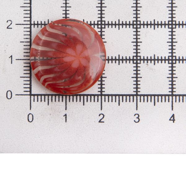 Пуговицы на ножке 34L 12 шт, C850 терракотовый