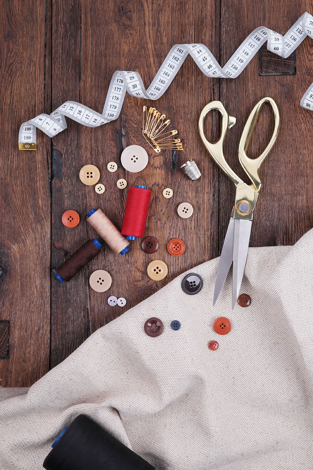 Булавки английские 45 мм, №03, 500 шт, железо, золото, Blitz BZ-03