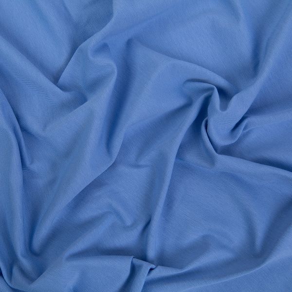 Кулирка 150±5 г/м², 40/1 Comp.Penye FULL LYC, 170 см / 10 метров, 28 голубой/blue, Gamma GCM