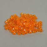 Бусины акрил ⌀10 мм, цв.22 оранжевый, уп.500 г, Magic4Hobby