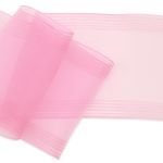 Лента для бантов (капрон) 11 см, 25 м (розовый) С3503