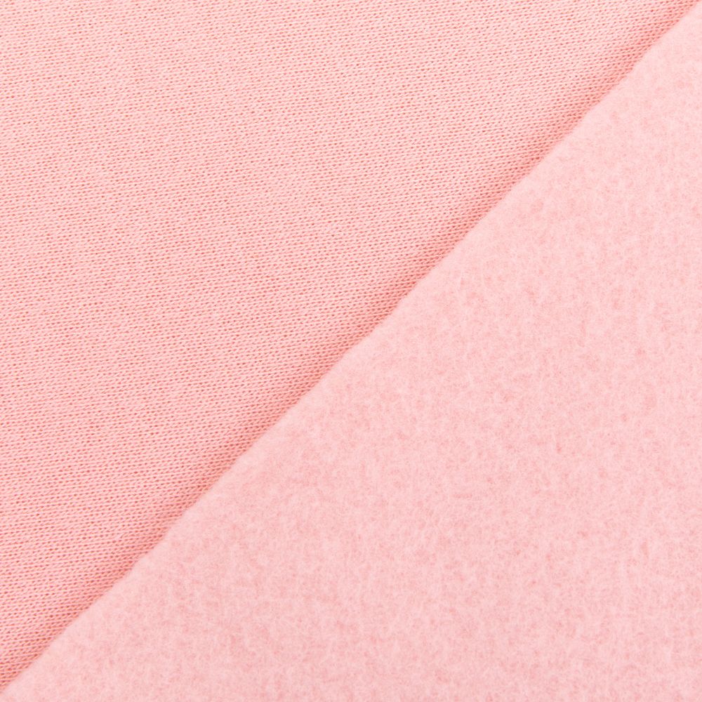 Футер 2-нитка с начесом 275 г/м², 150х180±5 см, розовый/pink, Gamma DBKTN
