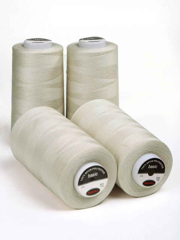 Нитки швейные Max 40/2, 4570 м (5000 ярд), 202 экрю / 4 бобины