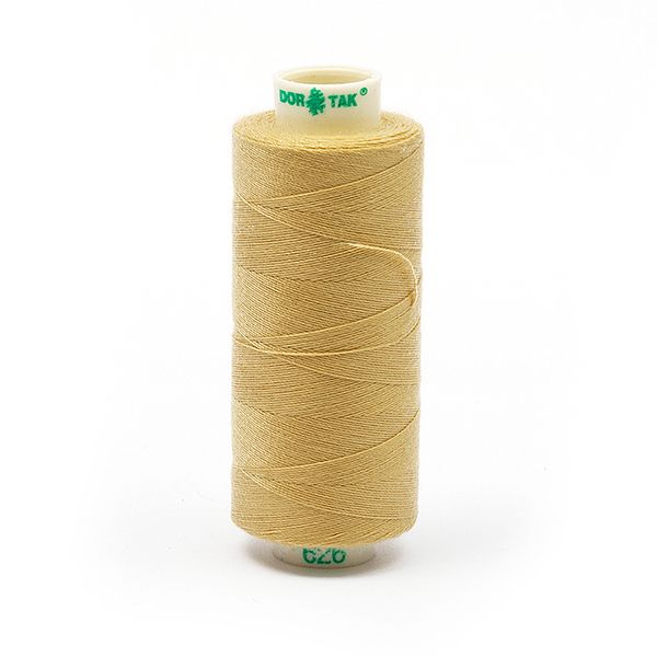 Нитки швейные бытовые Dor Tak 40/2, 366 м / 10 кат., 626 бежевый