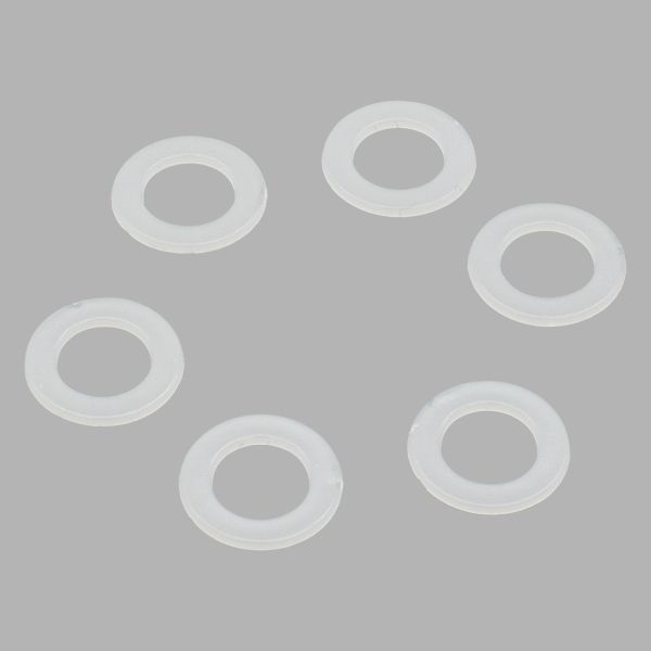 Кольцо уплотнительное под блочку №24 (10 мм), пластик, 100 шт