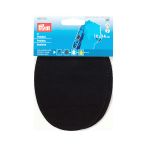 Заплатка, искусственная кожа, 10х14см, 2 шт, черный цв, Prym