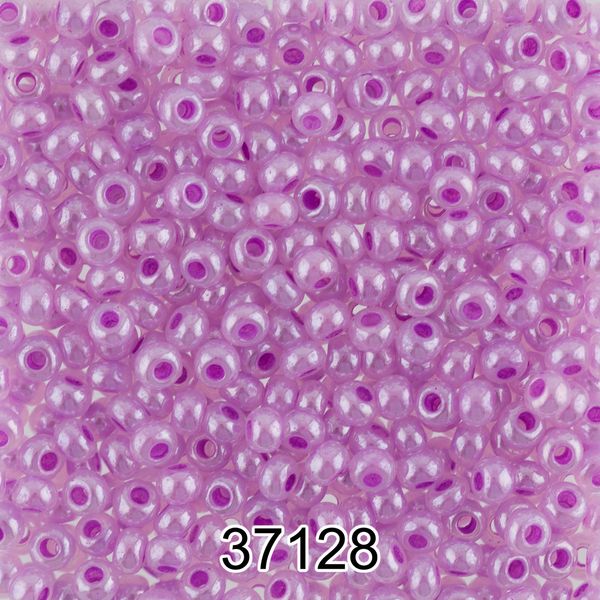Бисер Preciosa 10/0 (2.3 мм), 500 г, 37128 (Ф031) сиреневый