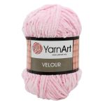 Пряжа YarnArt (ЯрнАрт) Velour / уп.5 мот. по 100 г, 170м, 854 св-розовый