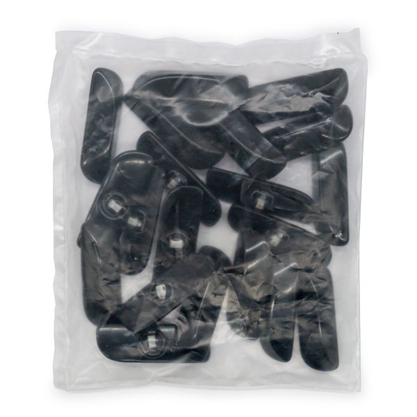 Пуговицы на ножке (3.01-582-44) (черный), 20 шт