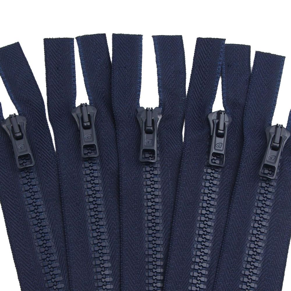 Молния трактор Arta Т6 (6 мм) 1 зам., разъем., 65 см, цв. 044 т.синий, уп.5 шт