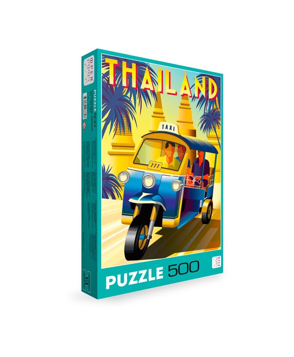 Пазл 500 элементов, Путешествие. Тайланд, Фрея PZL-500/21