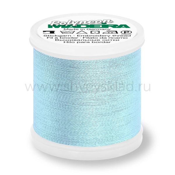 Нитки вышивальные флюоресцирующие Madeira Polyneon №40, 400 м, цв. 1892, 9845, 5 катушек