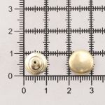 Хольнитены ⌀11 мм, h=11 мм, металл, New Star №123, золото, уп.≈100 шт