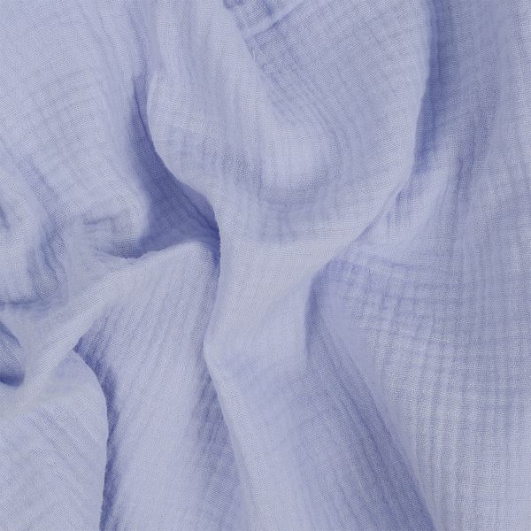 Муслин 125 г/м², 130 см / 2 метра, TBY.Mus.24723.29.2, цв.29 св.голубой