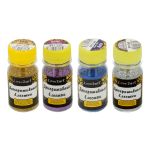 Блестки декоративные в баночках ассорти 0.2 мм, 4 уп. по 20 г, №01, Love2art Набор ассорти GFC-128