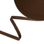 Тесьма (лента) киперная (100% х/б) 10 мм / 50 метров, коричневый/brown, Gamma TCT-10