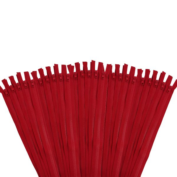 Молния трактор Arta Т6 (6 мм) 2 зам., разъем., 100 см, ОПТ. УП. 25 ШТ., 008 красный