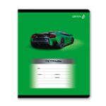 Тетрадь ученическая школьная, выборочный лак, A5 24 л. на скобе 65 г/м², белизна 100% 15 шт линия, 01461 Стартуют все!, Светоч Т189