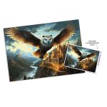 Пазл 1500 элементов, Сова над зачарованным замком, Фрея PZL-1500/31