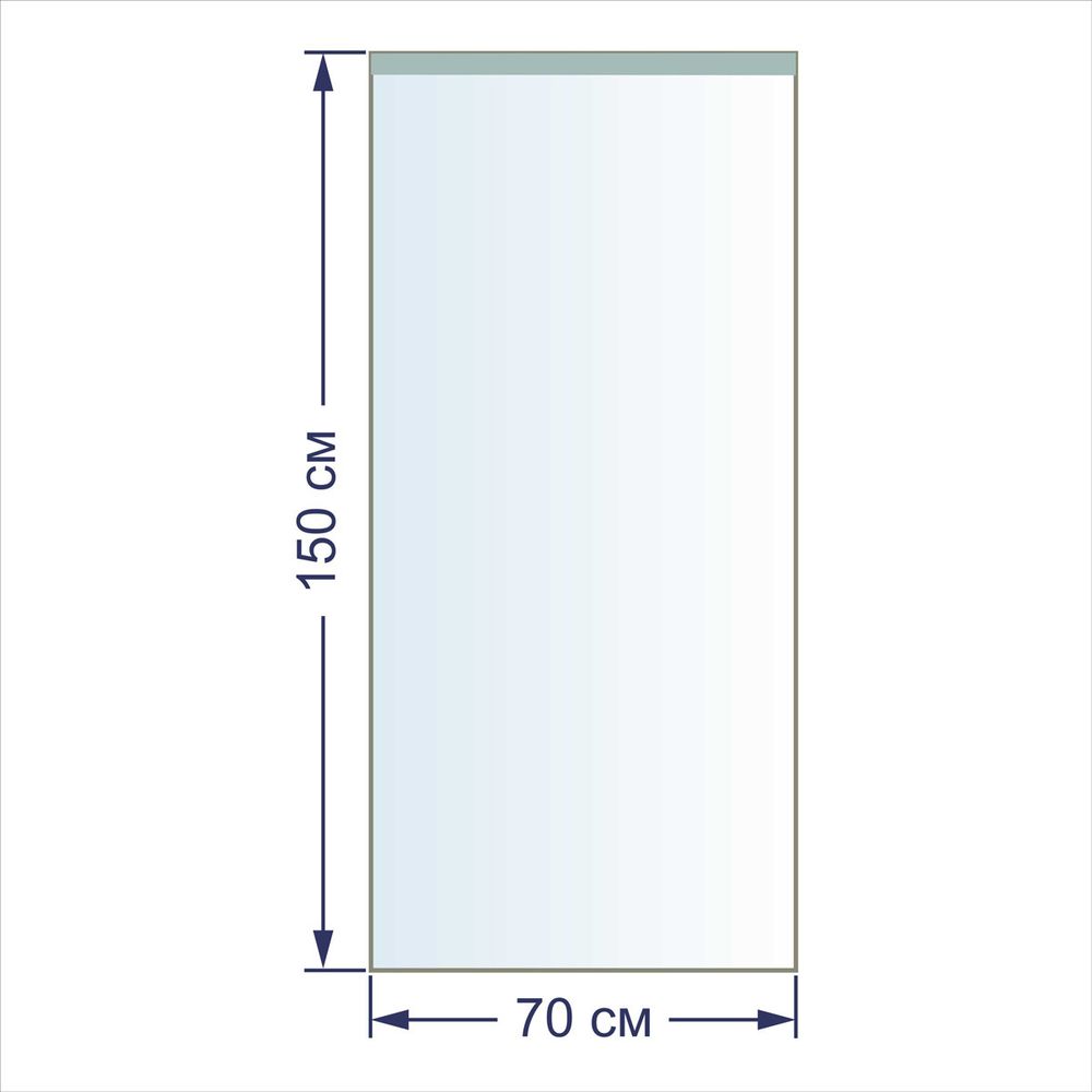 Пакет упаковочный 30 мкр. 70х150 см, 100 шт, п/эт, Gamma