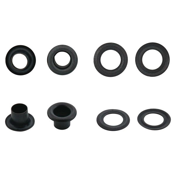 Люверсы металл ⌀_3.7 мм (внутр.), h4.56 мм (внутр.), №1.7, сталь, New Star, оксид, уп.≈5000 шт