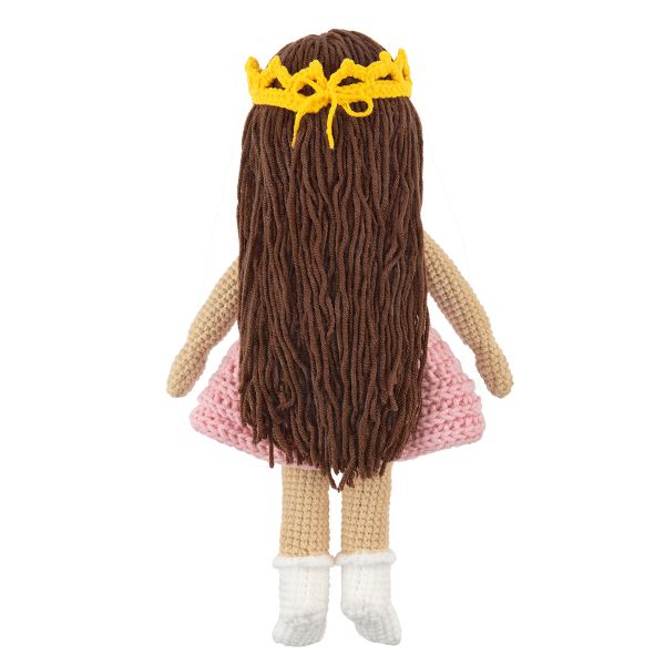 Набор для вязания игрушки Miadolla AMG-0130, Юная принцесса, 32 см