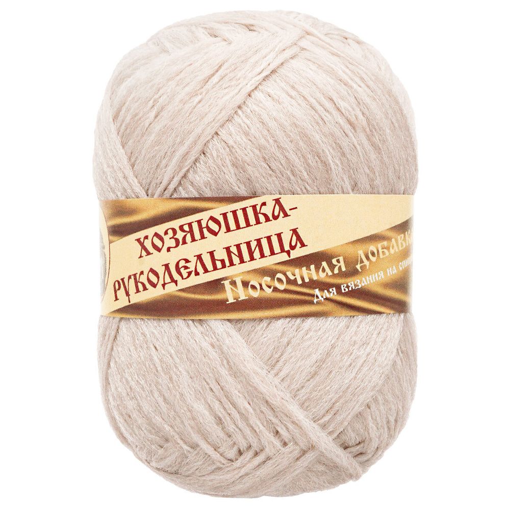 Пряжа Носочная добавка / уп.10 мот. по 50 г, 200±20 м, суровый