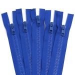 Молния трактор Arta Т6 (6 мм) 2 зам., разъем., 75 см, цв. 088 яр.синий, уп.5 шт