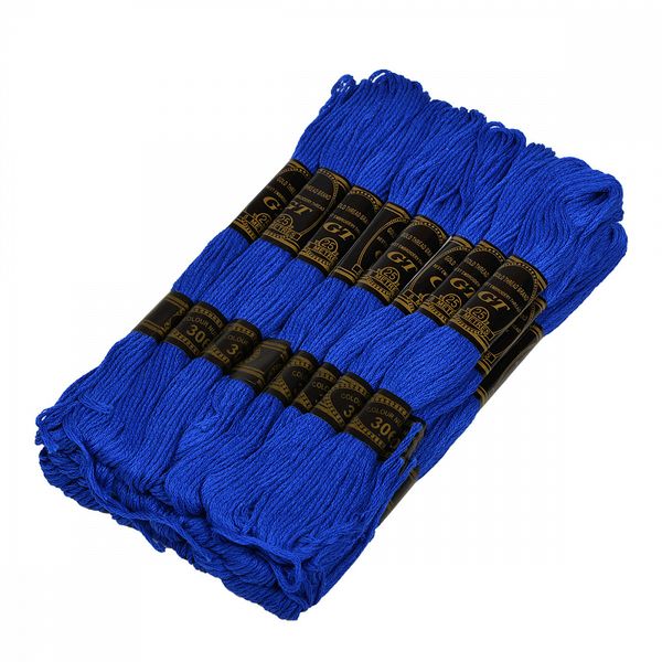 Мулине Ideal МШ, 24 мотка по 8 метров, цв. 306 василек