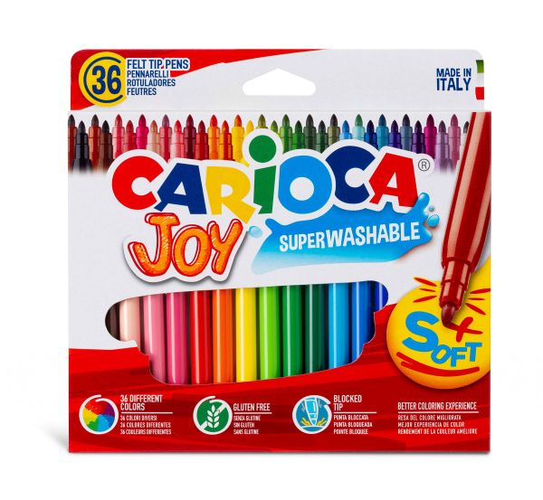Фломастеры Carioca Joy 36 цв 40616